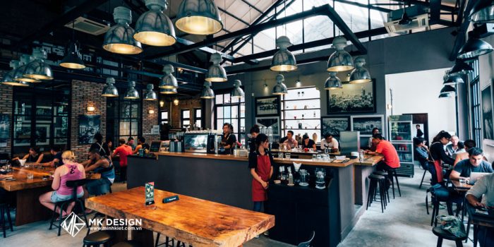 Top 3 ý tưởng thiết kế quán cafe đơn giản thịnh hành trong tương lai - Thiết kế Minh Kiệt Cafe