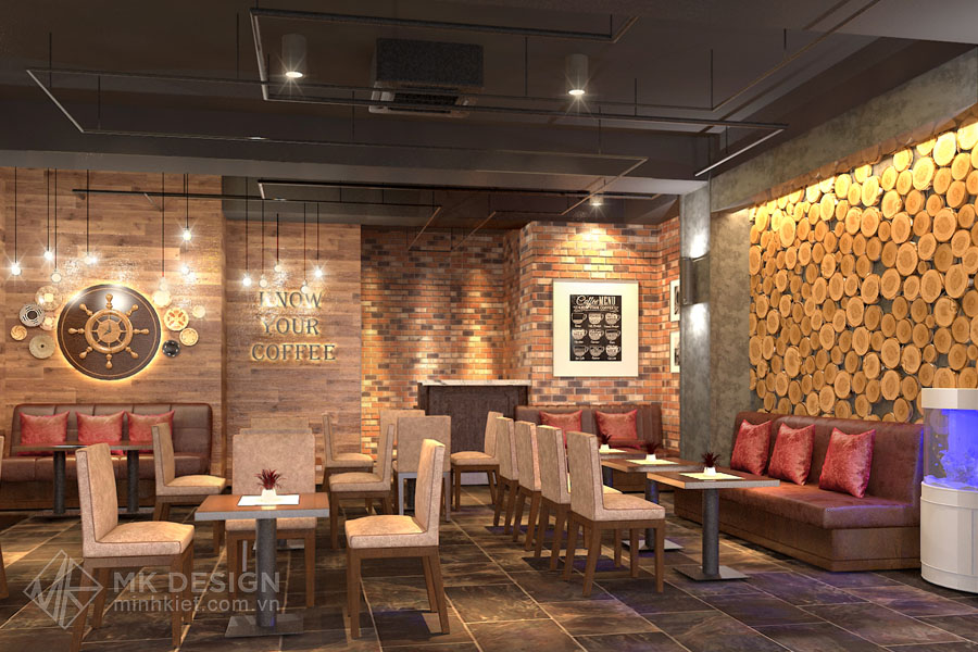 Thiết kế nhà hàng cao cấp phong cách hiện đại CoCo Fast Food - Thiết kế Minh Kiệt Cafe
